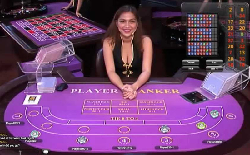 live baccarat